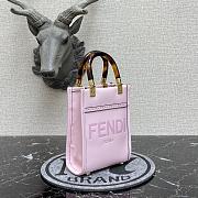 Fendi Mini Sunshine Tote Bag Deep Pink - 8BS051 – 13x18x6.5 cm - 2