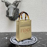 Fendi Mini Sunshine Tote Bag Beige - 8BS051 – 13x18x6.5 cm - 2