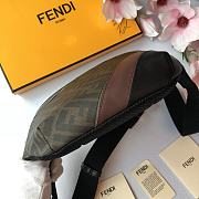 Fendi Belt Bag Brown Fabric Belt Bag – 7VA434 - 30x17x8 cm - 3