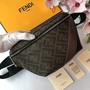 Fendi Belt Bag Brown Fabric Belt Bag – 7VA434 - 30x17x8 cm - 5