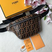 Fendi Belt Bag Brown Leather – 7VA434 - 30x17x8 cm - 1