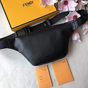 Fendi Belt Bag Black Leather – 7VA434 - 30x17x8 cm - 3