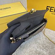 Fendi Wallet On Chain With Pouches Brown Leather Mini-Bag – 8BS032 – 21.5×13×3 cm - 4