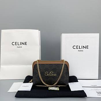 Celine Chain Bag - 60747 –17x10x9 cm