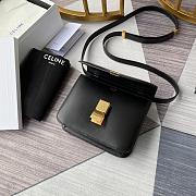 Celine Small Classic Bag In Box Calfskin Black Golden Hardware – 11043 - 18x15x6 cm - 4