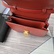 Celine Small Classic Bag In Box Calfskin Red – 11043 - 18x15x6 cm - 5