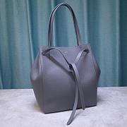 Celine Small Cabas Phantom In Soft Grained Calfskin Grey – 189023 – 27x16x30 cm - 6