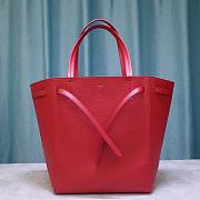 Celine Small Cabas Phantom In Soft Grained Calfskin Red – 189023 – 27x16x30 cm - 1