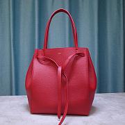 Celine Small Cabas Phantom In Soft Grained Calfskin Red – 189023 – 27x16x30 cm - 2