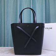 Celine Small Cabas Phantom In Soft Grained Calfskin Black – 189023 – 27x16x30 cm - 1