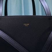 Celine Small Cabas Phantom In Soft Grained Calfskin Black – 189023 – 27x16x30 cm - 3