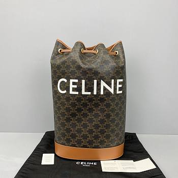 Celine Presbyopic Bucket Backpack – 60014 – 24x40x17 cm