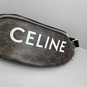 Celine Belt Bag In Triomphe Black – 60086 – 41x13x7.5 cm - 6