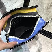 Balenciaga Bazar Shopper Shopping Bag Blue/Yellow – 18x9x20 cm - 3