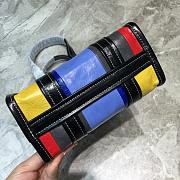 Balenciaga Bazar Shopper Shopping Bag Blue/Yellow – 18x9x20 cm - 2