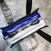 Balenciaga Bazar Shopper Shopping Bag Blue/White – 18x9x20 cm - 3