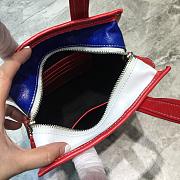 Balenciaga Bazar Shopper Shopping Bag Red – 18x9x20 cm - 5