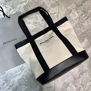 Balenciaga Canvas Tote Bag White - 180526 – 48x37x7 cm - 1