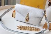 Louis Vuitton Padlock On Strap Epi Leather Handbag Sliver - M80682 – 19x11x3cm - 1