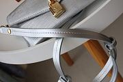 Louis Vuitton Padlock On Strap Epi Leather Handbag Sliver - M80682 – 19x11x3cm - 5
