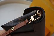 Louis Vuitton Padlock On Strap Monogram Cowhide Leather Flap Handbag Brown - M80763 – 19x11x3cm - 6