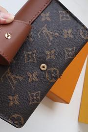 Louis Vuitton Padlock On Strap Monogram Cowhide Leather Flap Handbag Brown - M80763 – 19x11x3cm - 2