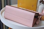 Louis Vuitton Twist One Handle Taurillon Leather Handbag Pink - M57093 – 17x25x11cm - 4
