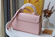 Louis Vuitton Twist One Handle Taurillon Leather Handbag Pink - M57093 – 17x25x11cm - 5