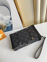 Louis Vuitton Wallet Trunk Black Flower Clutch - M20249 – 25×14×6 cm - 6