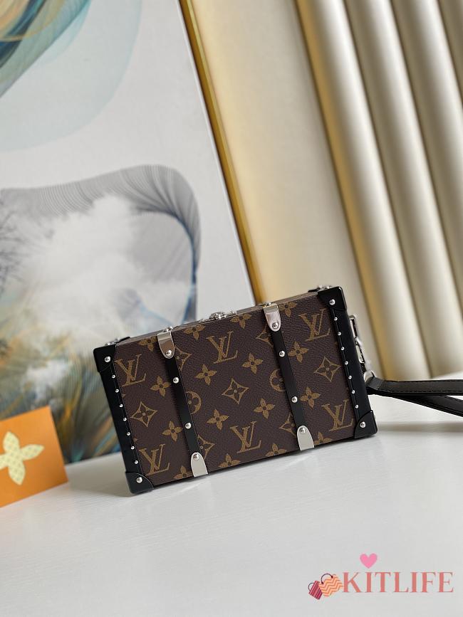 Louis Vuitton Wallet Trunk Brown Flower Clutch - M20249 – 25×14×6 cm - 1
