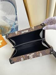 Louis Vuitton Wallet Trunk Brown Flower Clutch - M20249 – 25×14×6 cm - 3