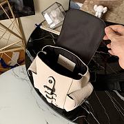 Louis Vuitton Christopher Xs Backpack Taurillon Leather White - M58495 – 14x19.5 x5 cm - 3