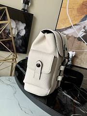 Louis Vuitton Christopher Xs Backpack Taurillon Leather White - M58495 – 14x19.5 x5 cm - 4