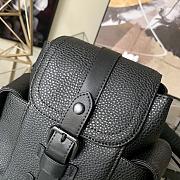 Louis Vuitton Christopher Xs Backpack Taurillon Leather Black - M58495 – 14x19.5 x5 cm - 5