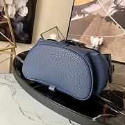 Louis Vuitton Christopher Xs Backpack Taurillon Leather Navy Blue - M58495 – 14x19.5 x5 cm - 5