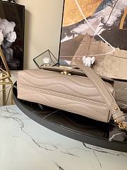Louis Vuitton Wave V-shaped Quilted Chain Bag Deep Beige - M58552 – 24x14x9cm - 5