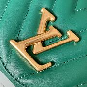 Louis Vuitton Wave V-shaped Quilted Chain Bag Green - M58552 – 24x14x9cm - 4