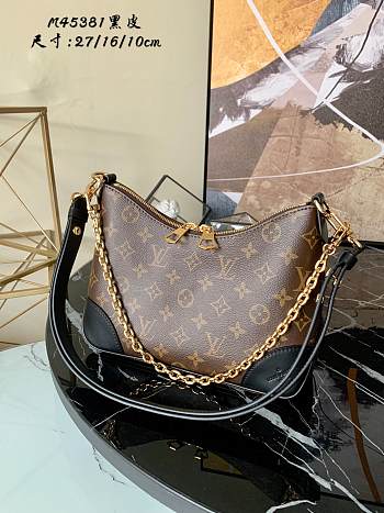 Louis Vuitton BOULOGNE Bag In Monogram Canvas Black - M45831 – 27.0 x 16.0 x 10.0 cm