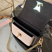Louis Vuitton Lockme Tender Grain Calfskin Black - M58557 – 19 x 13 x 8 cm - 6