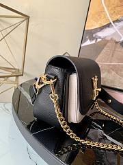 Louis Vuitton Lockme Tender Grain Calfskin Black - M58557 – 19 x 13 x 8 cm - 3