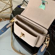 Louis Vuitton Lockme Tender Grain Calfskin Beige - M58557 – 19 x 13 x 8 cm - 5