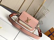 Louis Vuitton Lockme Tender Grain Calfskin Pink – M58555 – 19 x 13 x 8 cm - 1