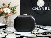 Chanel Handcraft Box Bag Black – 99077 – 15x10x11 cm - 5