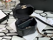 Chanel Handcraft Box Bag Black – 99077 – 15x10x11 cm - 3