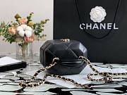 Chanel Handcraft Box Bag Black – 99077 – 15x10x11 cm - 4