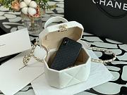 Chanel Handcraft Box Bag White – 99077 – 15x10x11 cm - 4