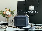 Chanel Handcraft Box Bag Navy Blue – 99077 – 15x10x11 cm - 5