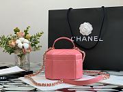 Chanel Handcraft Box Bag Pink – 99077 – 15x10x11 cm - 3