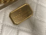 Chanel Flap Bag Cowhide Gold Hardware White – 28700 – 17x25x8 cm - 5