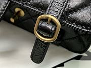 Chanel Flap Bag Cowhide Gold Hardware Black – 28700 – 17x25x8 cm - 2